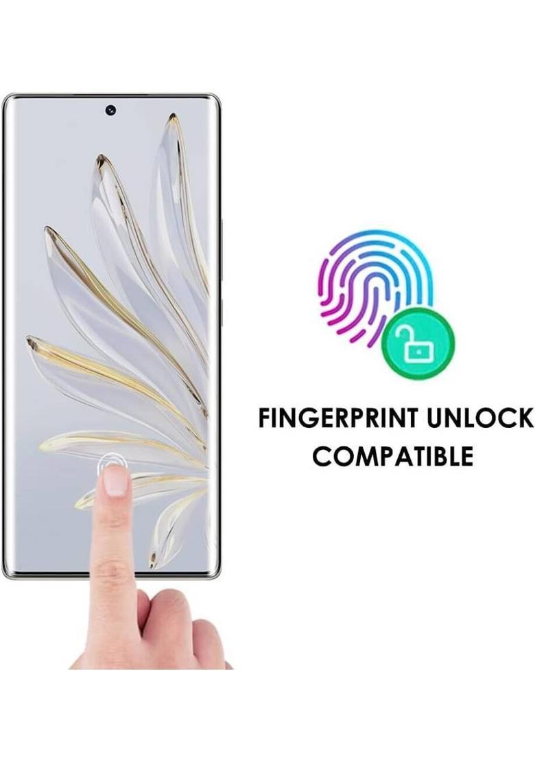 STP FEEL Tempered Glass Guard for Motorola Edge 60 Fusion 5G, Moto Edge 60 Pro, Moto Edge 60 5G UV Advanced Curved Screen Protector Guard with Easy Installation Kit&nbsp;&nbsp;(Pack of 1) - Indya