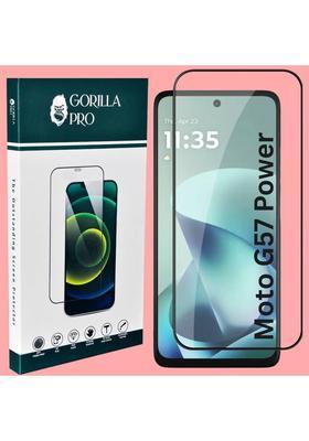 GORILLA PRO Edge To Edge Tempered Glass for MOTOROLA Moto G57 Power 5G&nbsp;&nbsp;(Pack of 1)