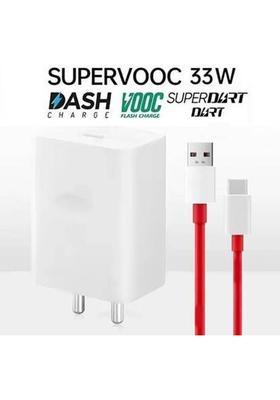 CLAT 33 W SuperVOOC 6 A Wall Charger for Mobile with Detachable Cable&nbsp;&nbsp;(Red, Cable Included)