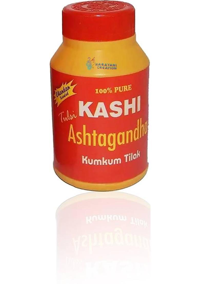Narayani Creation Kashi Tulsi Ashtagandha Kumkum Tilak Pure Chandan Sandalwood for God Pooja Paath Prayer Kit - Indya