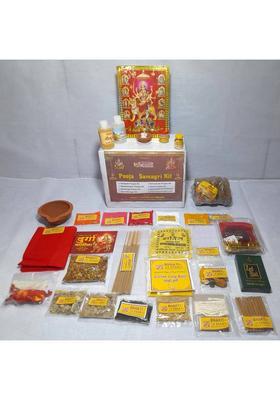 Bhakti2Shakti Navratri Pujan Kit | Durga Puja Saman | Ghat sthapna Pooja | Economy Prayer Kit