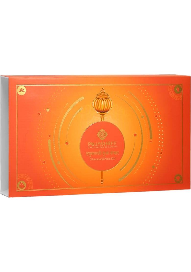 Pujashree Hanuman Ji Puja Kit (Tray )Bajrang Bali Complete Pooja Samagri Set Prayer Kit - Indya