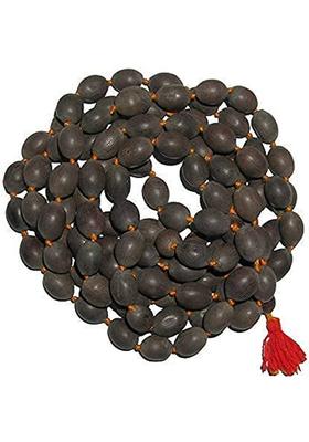 SHRI ASTHA VINAYAK Kamal Gatta Mala 108 Beads Original Big Lotus Seeds Japa Mala for Laxmi Pooja Prayer Kit