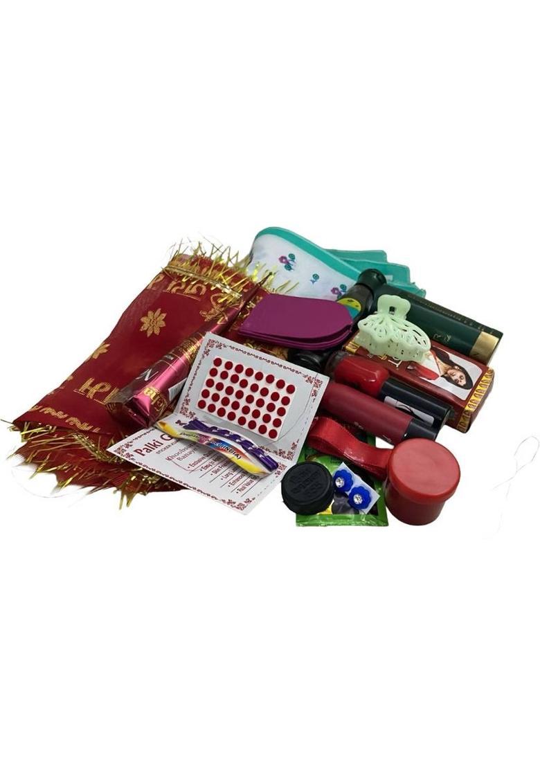 anilStore Mata Rani 16 Shringaar for Navratri, Kirtan, Jagran, Mata ki Chowki Prayer Kit - Indya