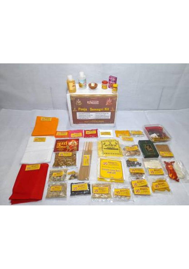 Bhakti2Shakti Navratri Puja Kit | Navratri Pooja samagri | Ghat sthapna Pooja | EcoBig Series Prayer Kit - Indya