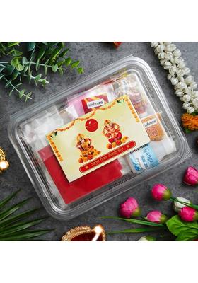 iinfinize Pooja Kit 41 pcs set Diwali Puja Samagri Kit Prayer Kit