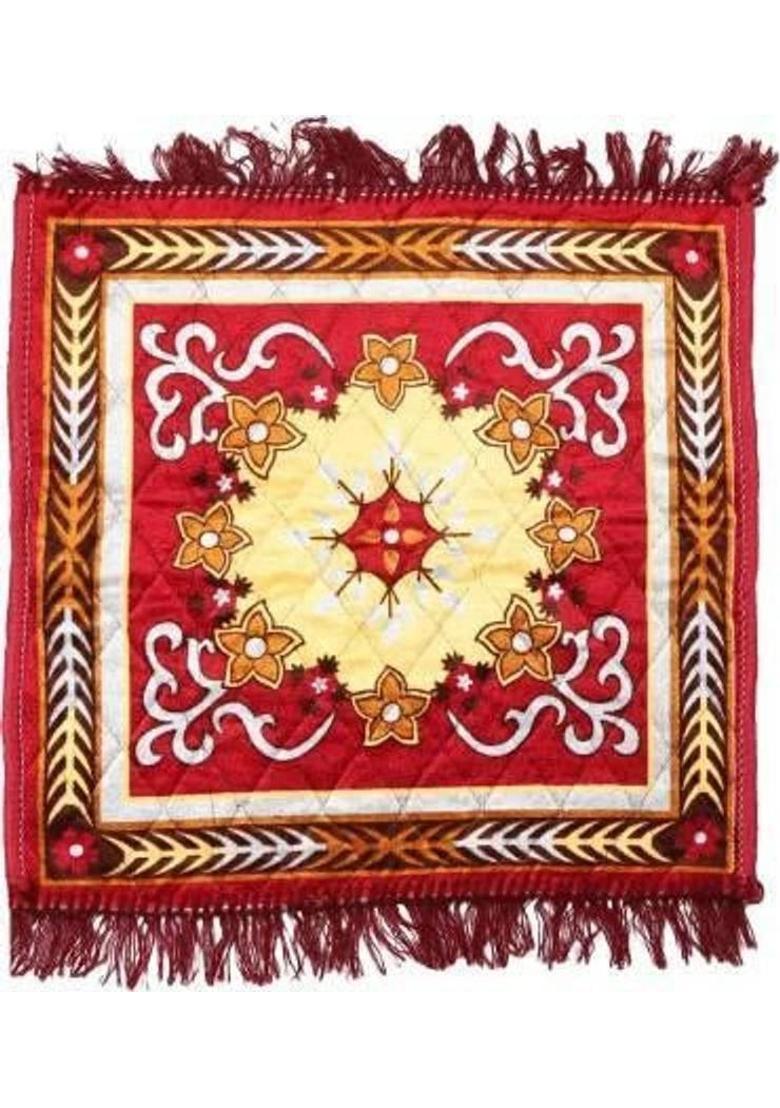 VINODTAK Pooja Aasan Set of 2 Prayer Kit - Indya