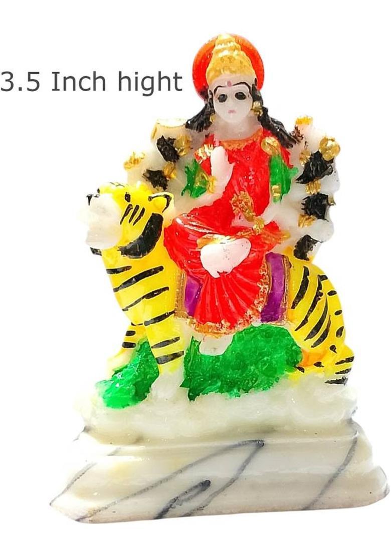 KAVIM Navratri Puja samagri with Mata photo 17 cm (33 Items) Prayer Kit - Indya