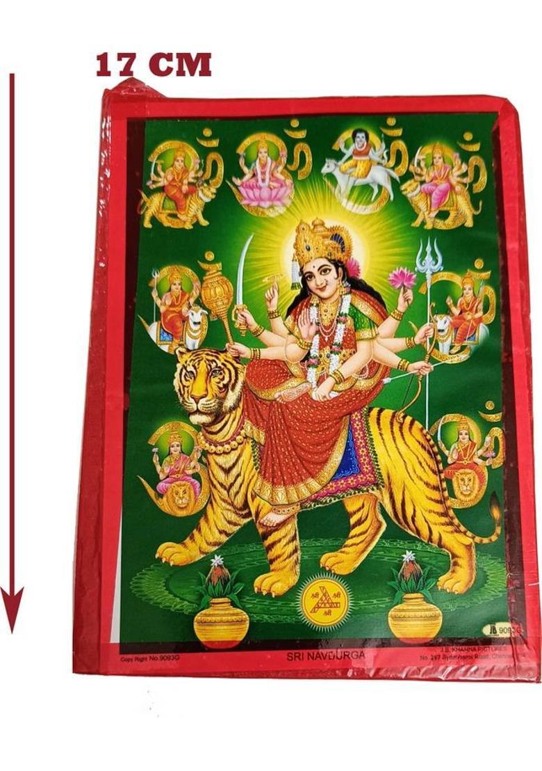KAVIM Navratri Puja samagri kit ,Mata ki photo (20 Items) Prayer Kit - Indya