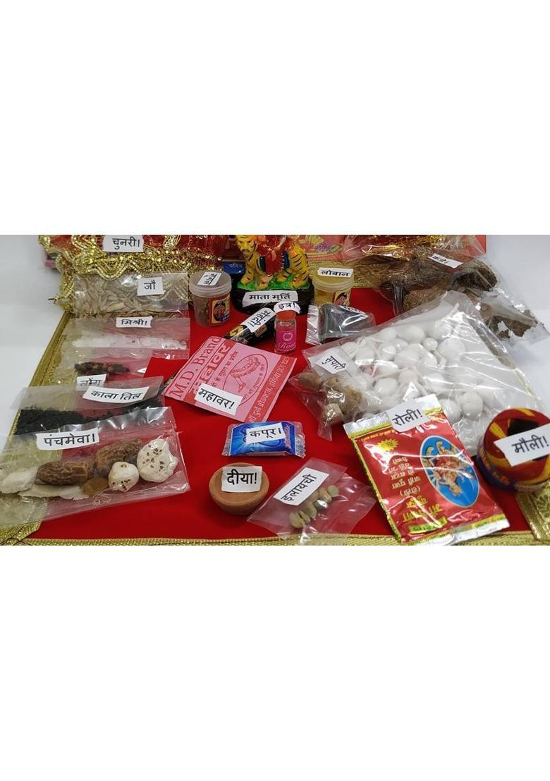 Vrinde NAVRATRI POOJA KIT MURTI PLUS Prayer Kit - Indya