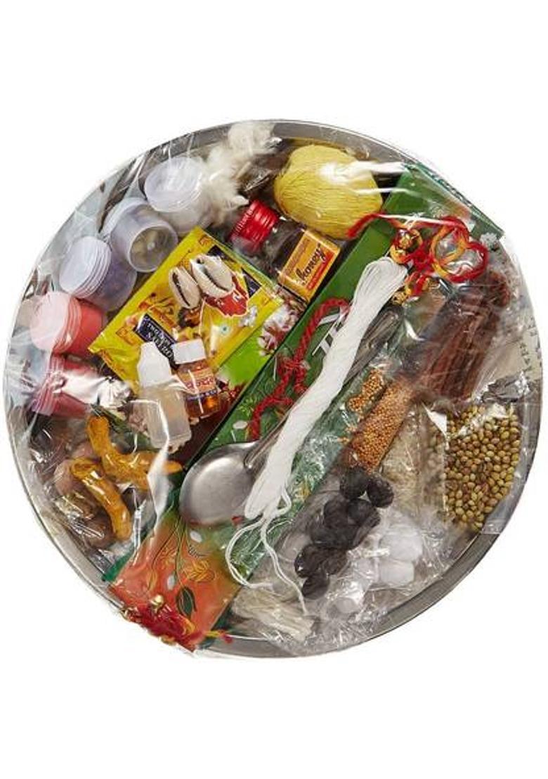 ME&YOU Pooja Kit for Durga Poojan & Hawan | All Festival Pooja Kit Prayer Kit - Indya