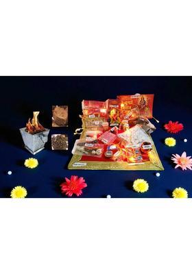 KAVIM Navratri Pooja samagri , Mata ki Murti 3.5 Inch ( 35 Items) Prayer Kit