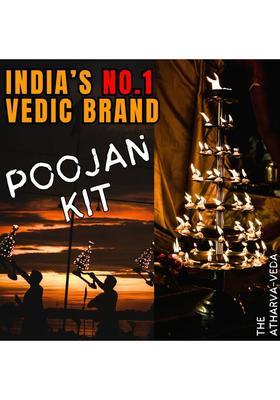 The Atharva-veda 31+ Complete Heavy Pooja Kit For Every Pooja Navratri, DIWALI, Laxmi pujan more Prayer Kit