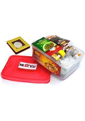 ME&YOU Navratri Complete Pooja Kit | Pooja Kit for Hawan with Silver Coin IZ23-21 Prayer Kit