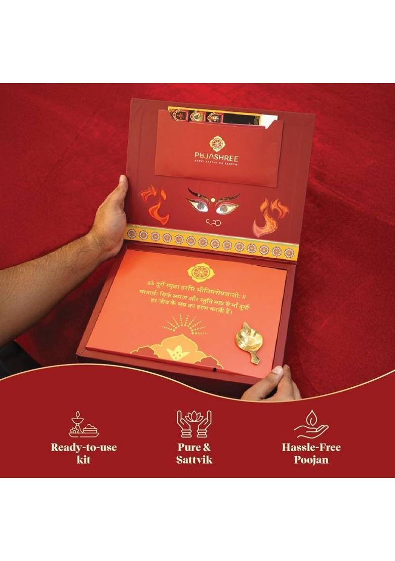 Pujashree Navratri Pooja Kit | Durga Pooja Kit | Prayer Kit - Indya