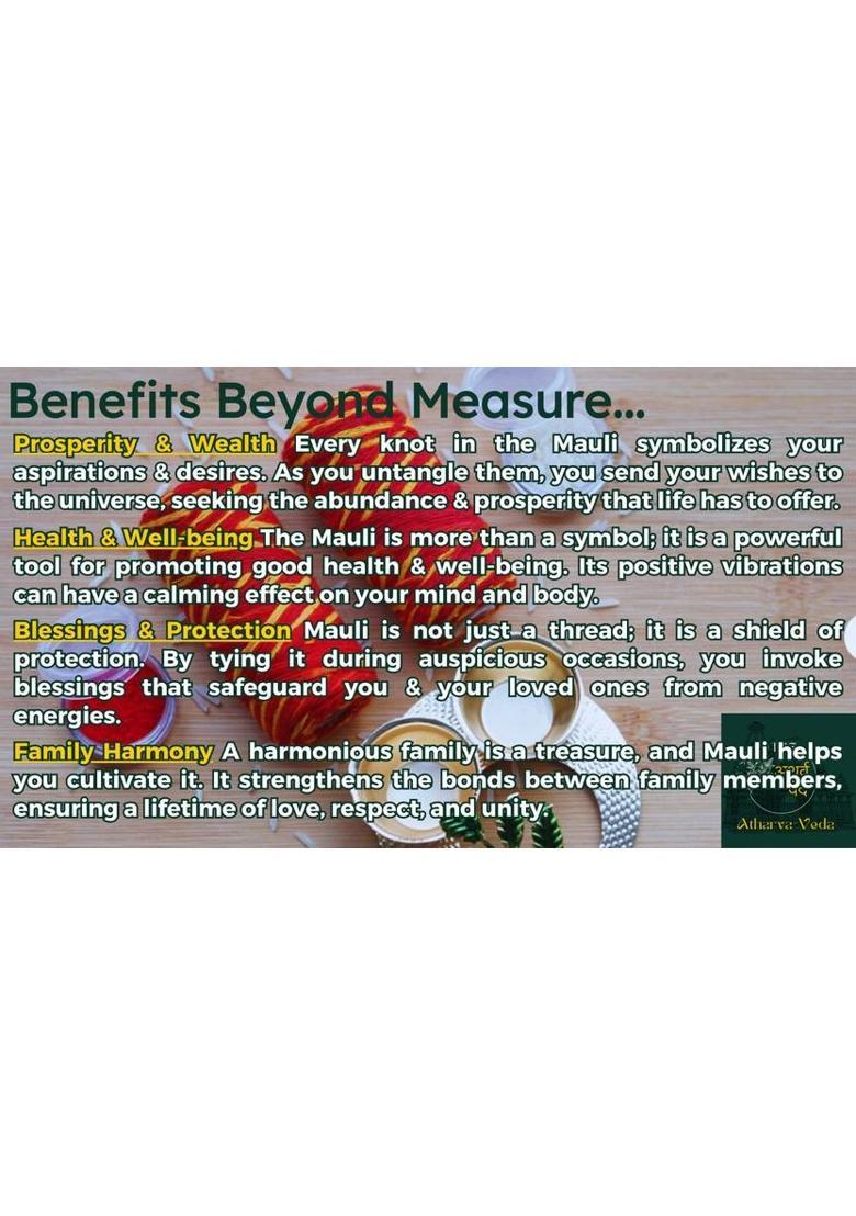 The Atharva-veda 9 Red Saffron Rakshasutra, Religious MOLI, KALAVA, MAULI Sacred Thread- Size XXL&nbsp;&nbsp;(250 g) - Indya