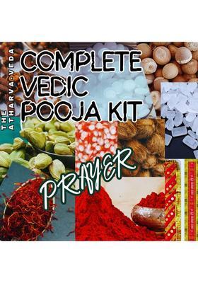 The Atharva-veda 25+HEAVY POOJA Kit, Navratri Pooja Item, DIWALI Laxmi pujan set, Dasara Festival Prayer Kit