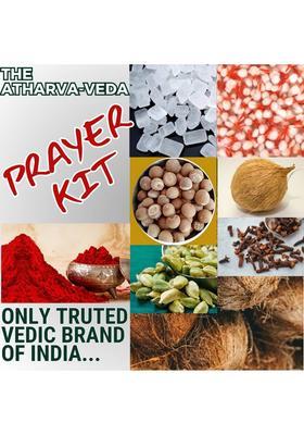 The Atharva-veda 15 Main Pooja Items, Small Pooja of Navratri DIWALI Dasara Festival, Laxmi pujan Prayer Kit
