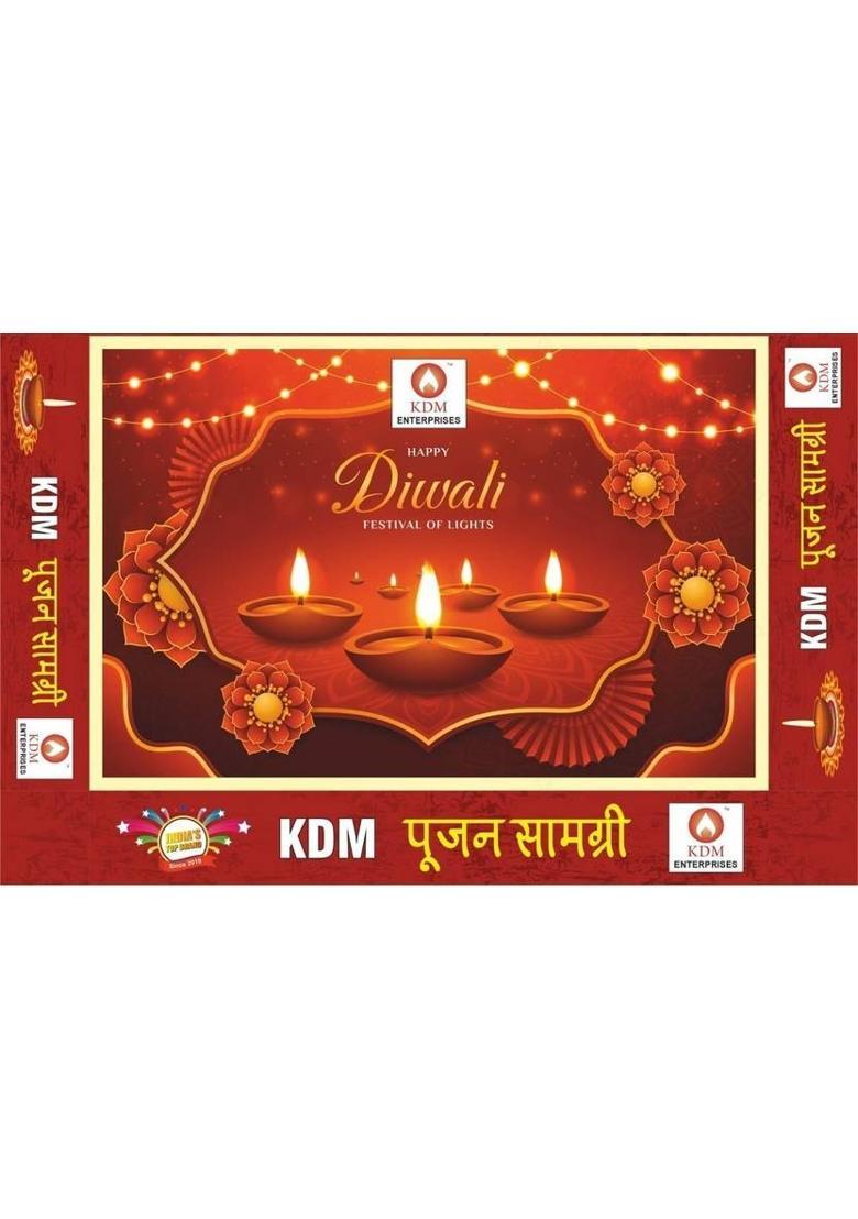 Myzory Poojan Samagri Gift Box – Complete Puja Kit for Festival Prayer Kit - Indya