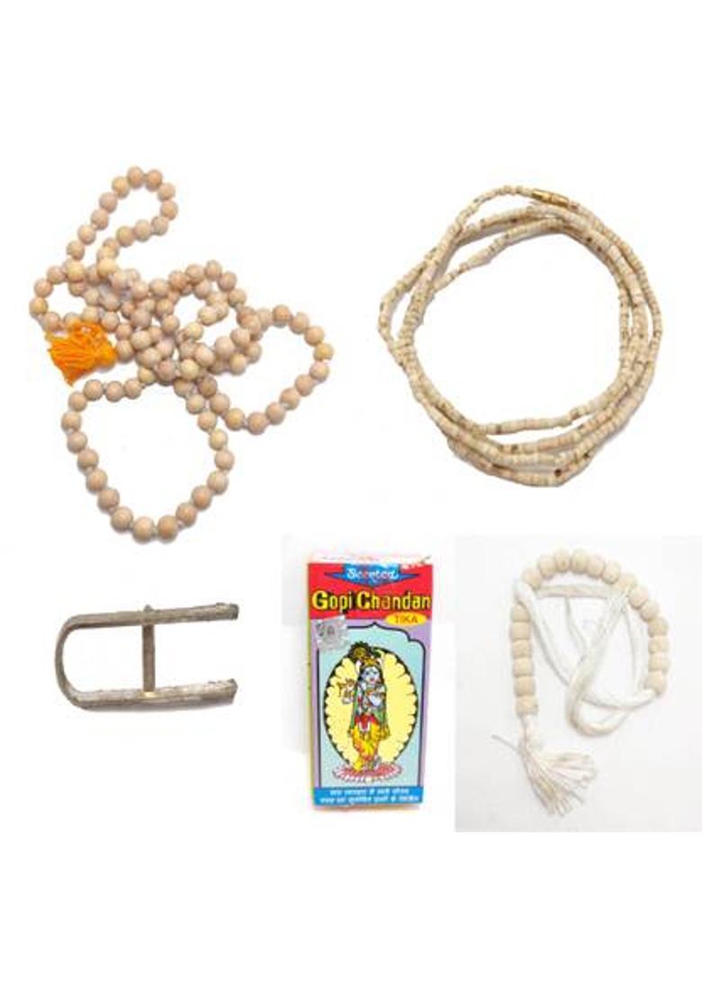 KAVIM Navratri Pooja samagri, Mata ki Murti 3.5 Inch ( 35 Items) Prayer Kit - Indya