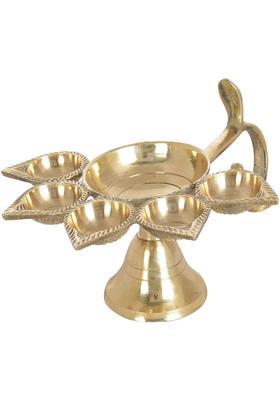 Pancha Pradip Pancharti diya is use for Puja Aarti. 110 Grams Prayer Kit