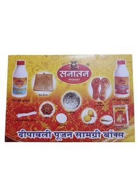 Trimurti DIWALI SAMAGRI 43 ITEM COMBO KIT Plastic&nbsp;&nbsp;(Multicolor)