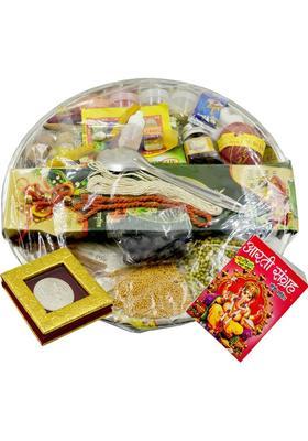 ME&YOU Pooja Items for Special Festivals | Puja Kit with 33 Samagri Item- Prayer Kit