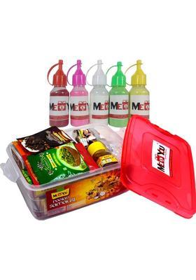 ME&YOU Pooja Kit for Hawan Pooja | Navratri Complete Pooja Kit with Squeeze Rangoli -27 Prayer Kit