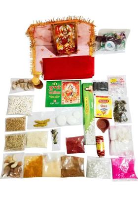 POOJA GHAR Navratri Pooja Kit - 31 items Prayer Kit