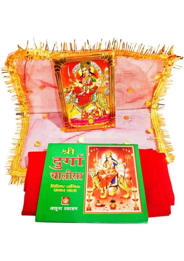 POOJA GHAR Navratri Pooja Kit - 31 items Prayer Kit - Indya