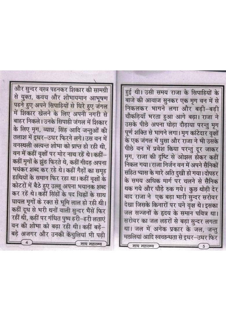 Magh Mahatmya | Bhagwan Shiv Mahima, Vrat Katha & Puja Vidhi | Magh Maas Ka Mahatva | Dharmik Hindu Granth  (Paperback, Hindi, Generic N.) - Indya