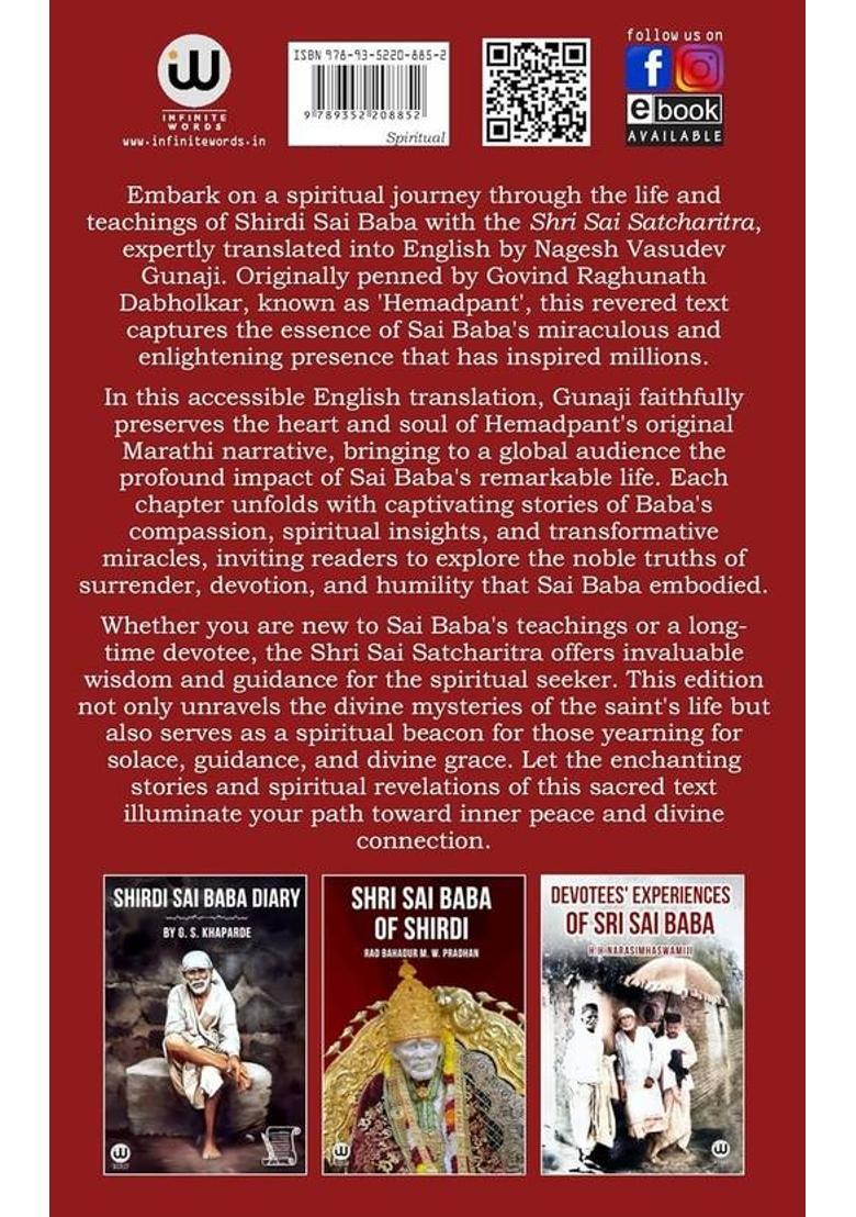 Shri Saibaba Satcharitra Book in English Edition | Introduction To Tantra Sastra | Combo Set Pack | Sir John Woodroffe | Arthur Avalon Books | Sir John George Woodroffe | Sir John Woodroffe (Arthur Avalon) | Shree Sai Baba Samartha Satcharita Spiritual Bi - Indya