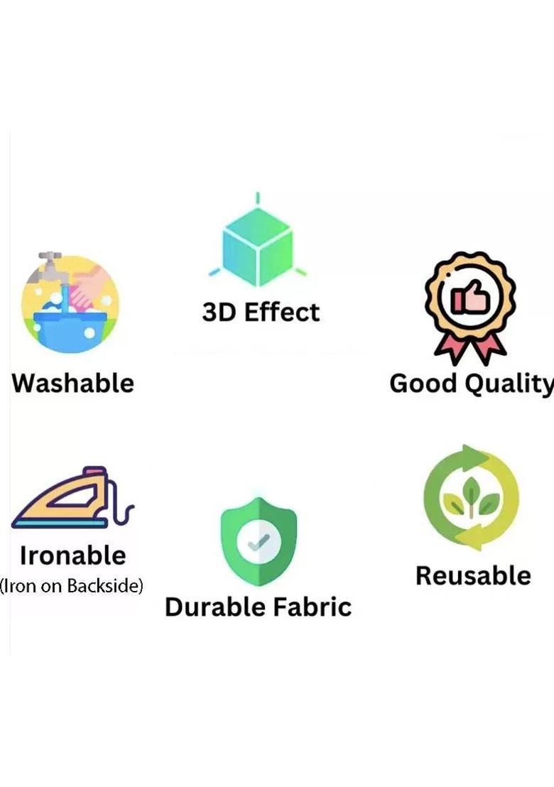 NK Textiles Backdrop for Decoration in Wedding, Pooja, Katha etc. Altar Cloth - Indya