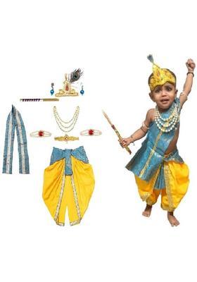 Culture Creation Krishna Costume with Accessories Kids Costume Wear