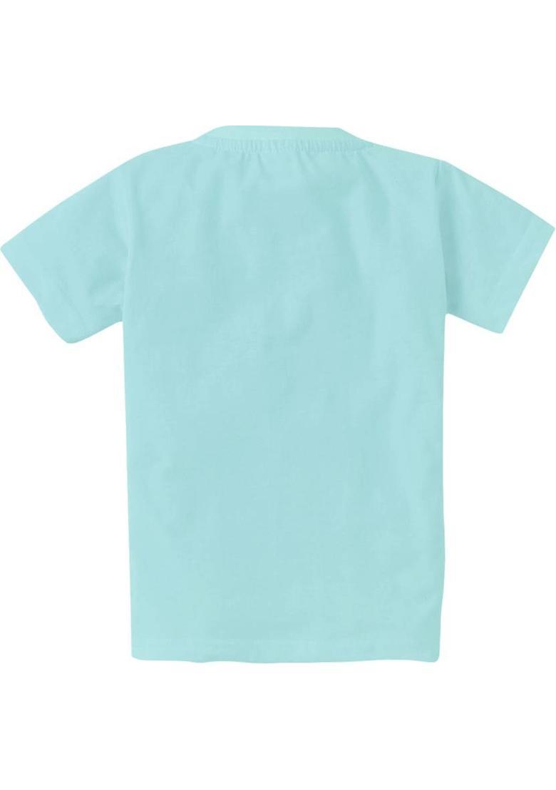 Boys Typography, Printed Pure Cotton Regular T Shirt  (Multicolor, Pack of 1) - Indya