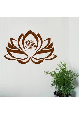Decor Villa 60 cm Decor villa Om Wall Decal & Sticker Self Adhesive Sticker  (Pack of 1)