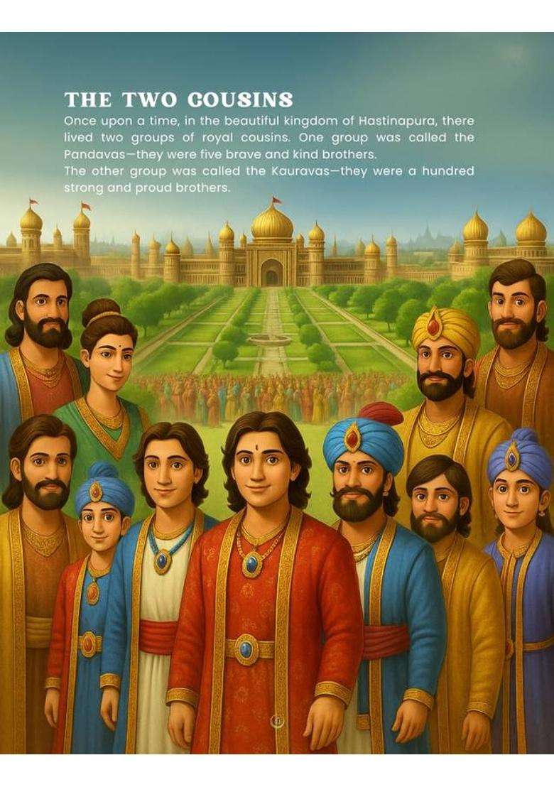 Bhagavad Gita For Kids | Illustrated Edition | Easy Stories & Life Lessons | 94 Pages | 100 GSM Paper | Spiritual Book For Children | Value-Based Moral Guide  (Paperback, kiddos intellect) - Indya