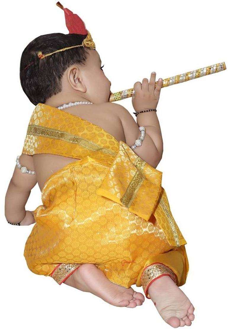 Divinetide Kishna Ji Kids Costume Wear - Indya