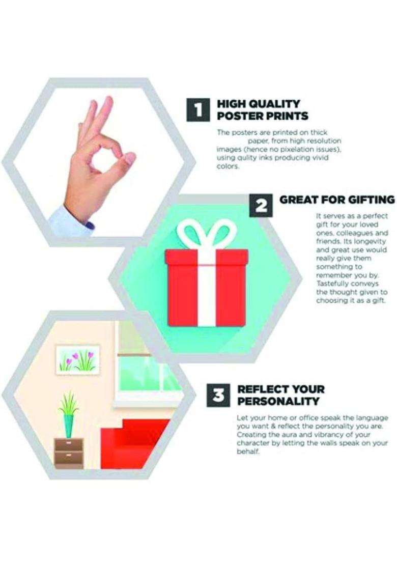 amazinghub 120 cm MGEDGE Business Taxation Office Motivational Inspirational Words #JustHere Self Adhesive Sticker  (Pack of 1) - Indya