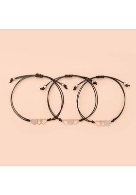 Stainless Steel Bracelet  (Pack of 2)