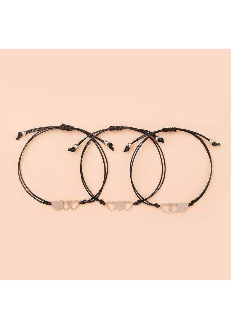 Stainless Steel Bracelet  (Pack of 2) - Indya