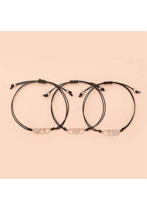 Stainless Steel Bracelet  (Pack of 2)