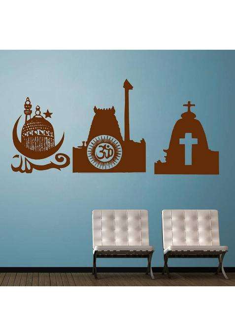 Decor Villa 96 cm Decor villa All Religion Wall Decal & Sticker Self Adhesive Sticker  (Pack of 1)