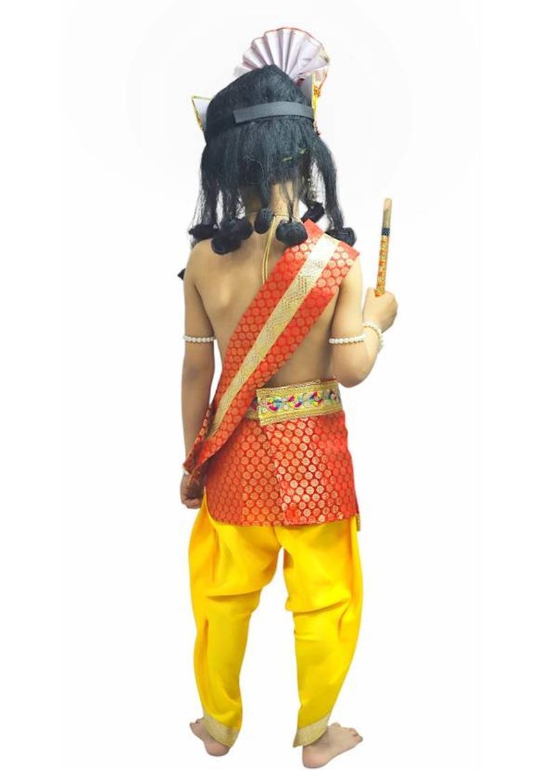 TWINKLE TOTS Krishna Govinda Costume For Kids Kids Costume Wear - Indya