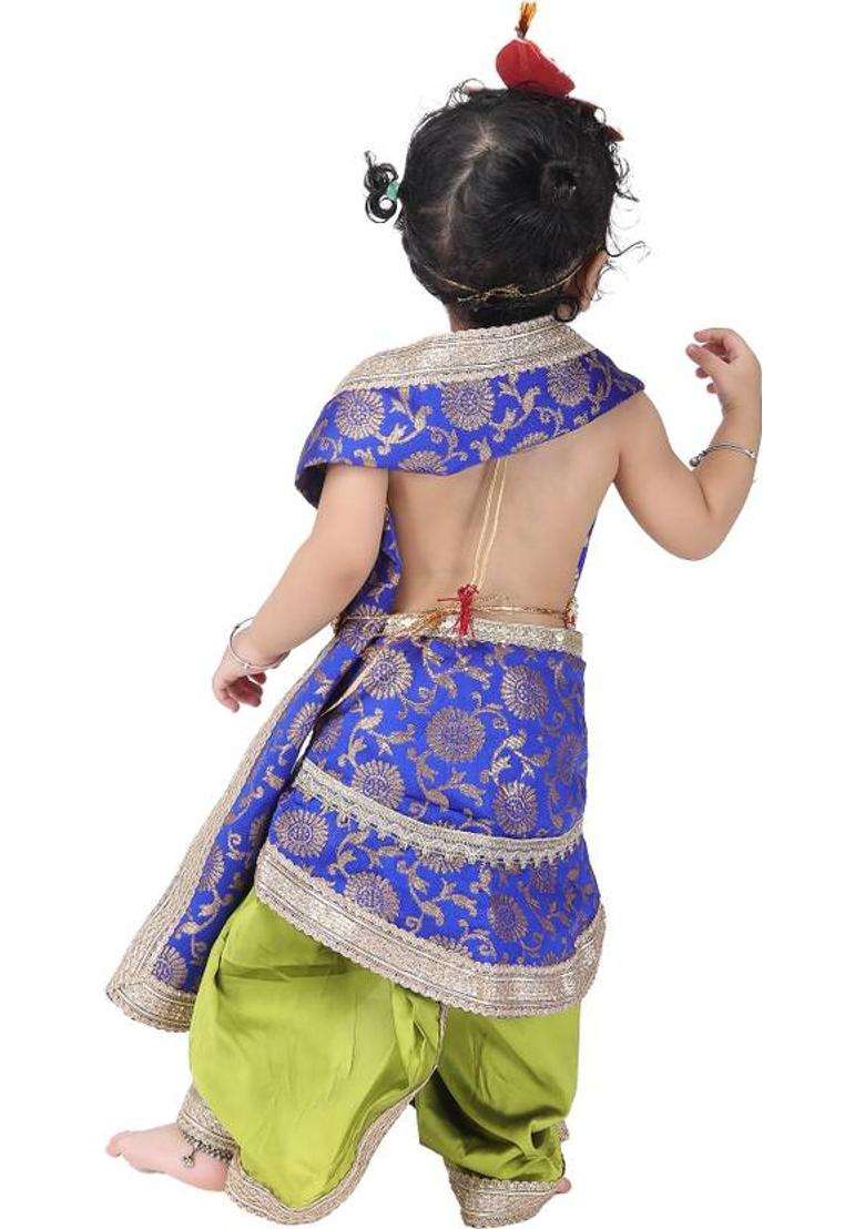 Design My Dress Bharat Kanha Ji Costume for Boys, Girls - Fit for Devotional Plays Kids Costume Wear - Indya