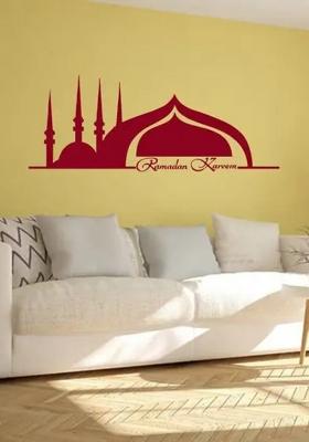 Decor Villa 58.42 cm Decor Villa Ramadan Wall Sticker Large - Size (60 x 23) Inch Sticker  (Pack of 1)