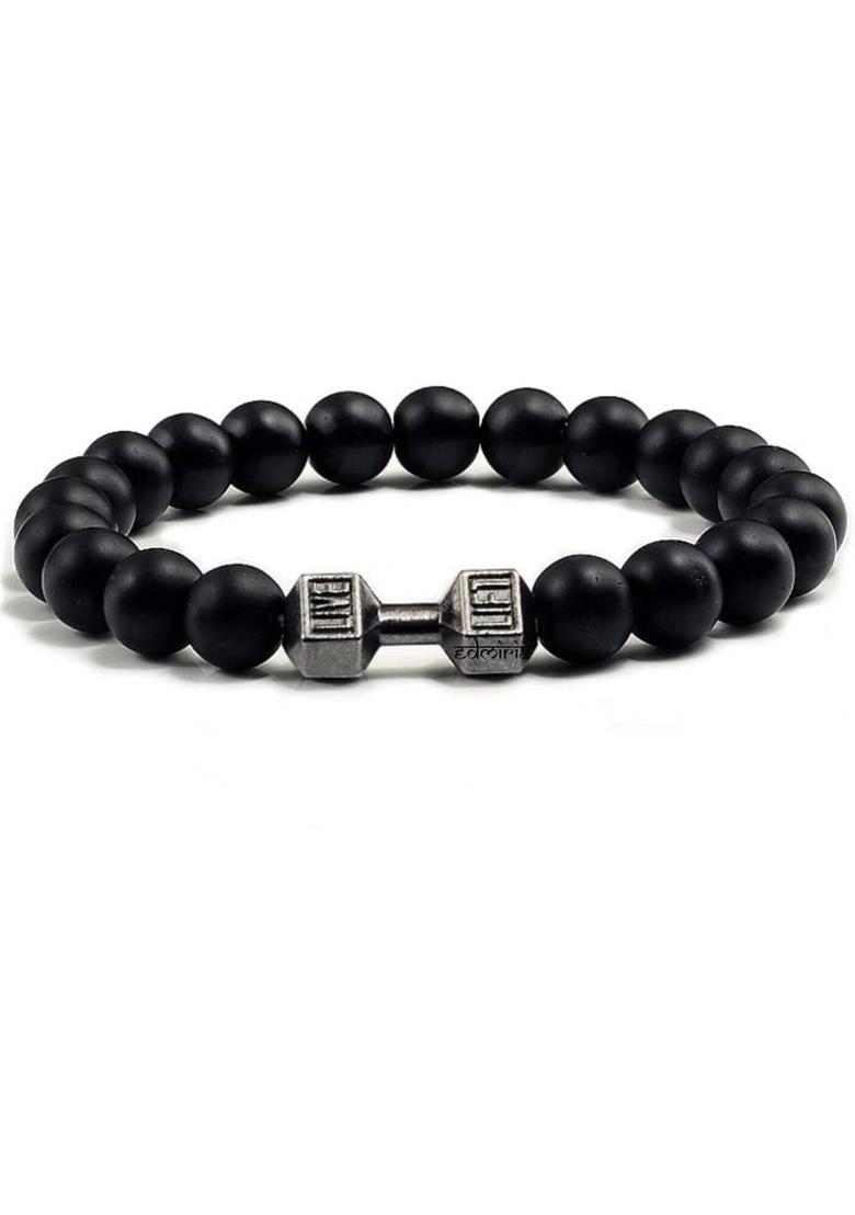 Stone, Crystal Beads, Agate Bracelet - Indya