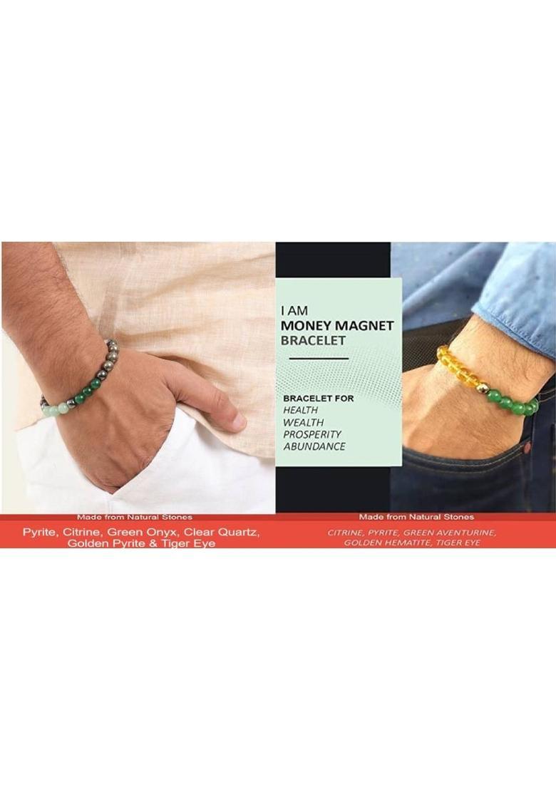 Pyrite, Green Aventurine, Tiger