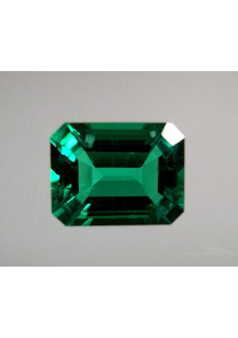 Aanya Jewels Hydro Emerald Green 10.25 Ratti Columbian Gemstone,Transparant (Panna Ratan) Emerald Stone - Indya