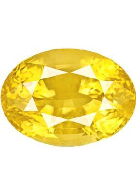 Ankit Collection Yellow Cut Natural Sapphire Gemstone  (5.3 carat)